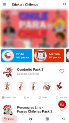 Stickers chilenos para chatear por WSP android App screenshot 6